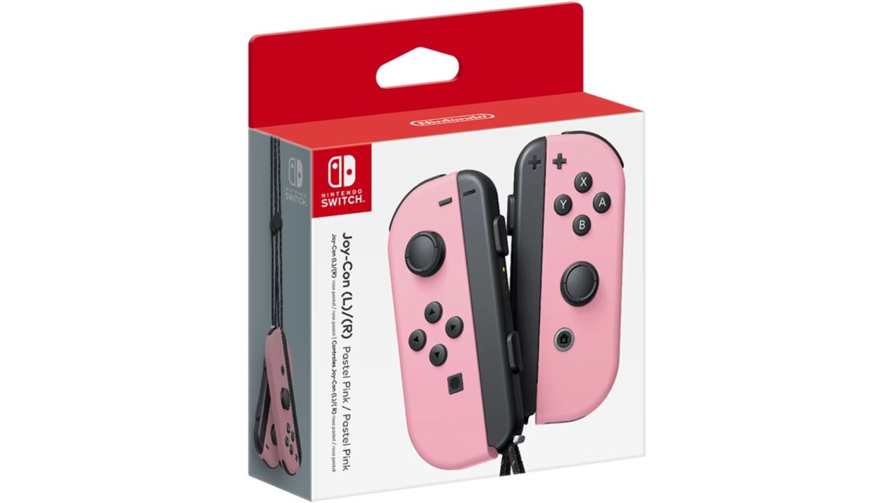 Nintendo Joy-Con 2-Pack Pastel Pink