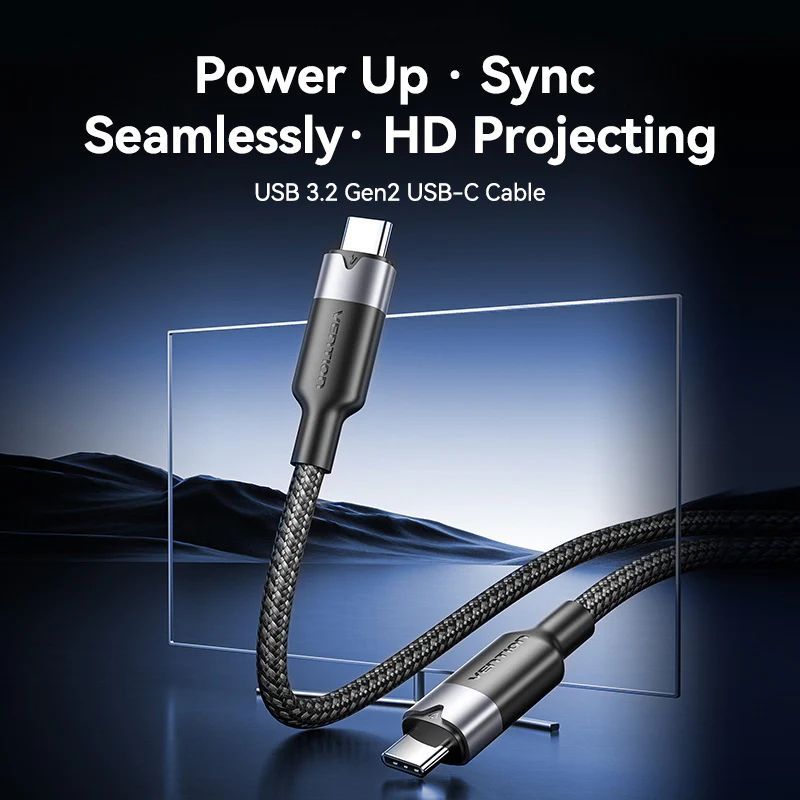 Vention USB-C 3.2/M cable 0,5m Black Vention USB-C 3.2/M cable 0,5m Black
