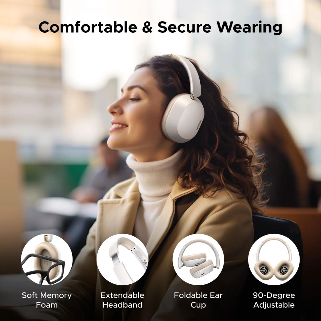 UGREEN HiTune Max 5C Hybrid ANC Bluetooth Headset White UGREEN HiTune Max 5C Hybrid ANC Bluetooth Headset White