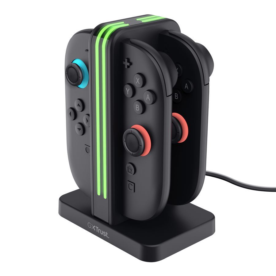 Trust GXT 1256 Charging Dock for Joy-Con 2 Black Trust GXT 1256 Charging Dock for Joy-Con 2 Black