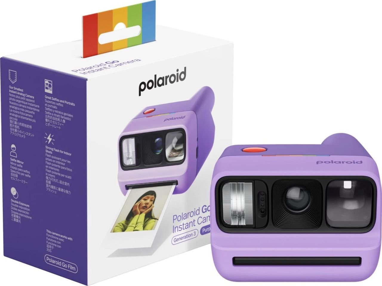 Polaroid Go Generation 3 Purple Polaroid Go Generation 3 Purple