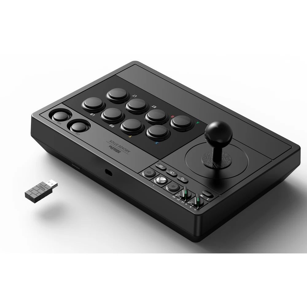 8BitDo Arcade Stick Joystick Black 8BitDo Arcade Stick Joystick Black