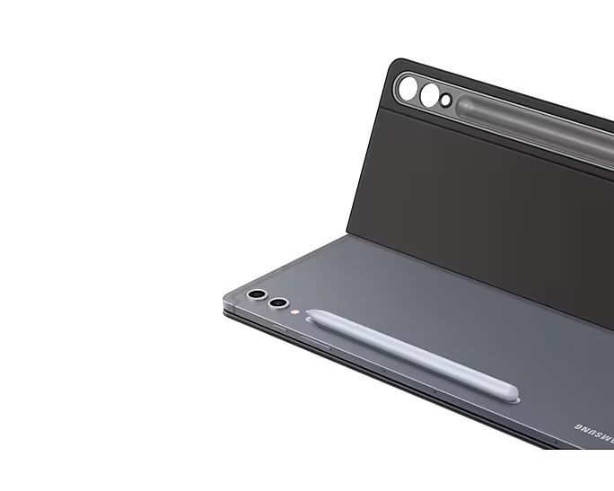 Samsung Galaxy Tab S10+/S9+ Book Cover Keyboard Slim Black