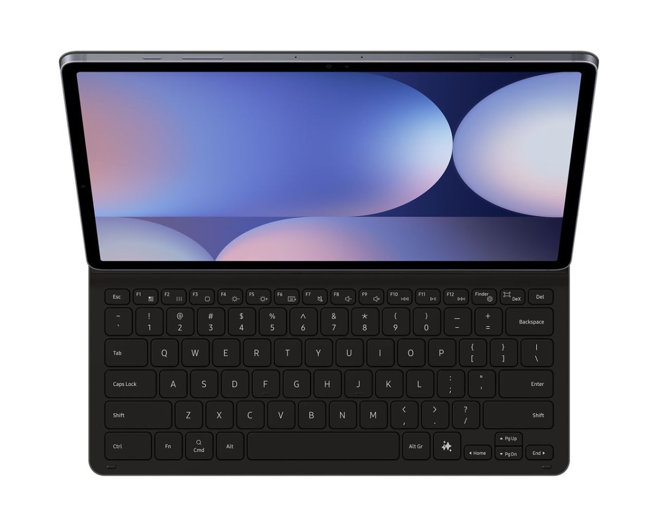 Samsung Galaxy Tab S10+/S9+ Book Cover Keyboard Slim Black