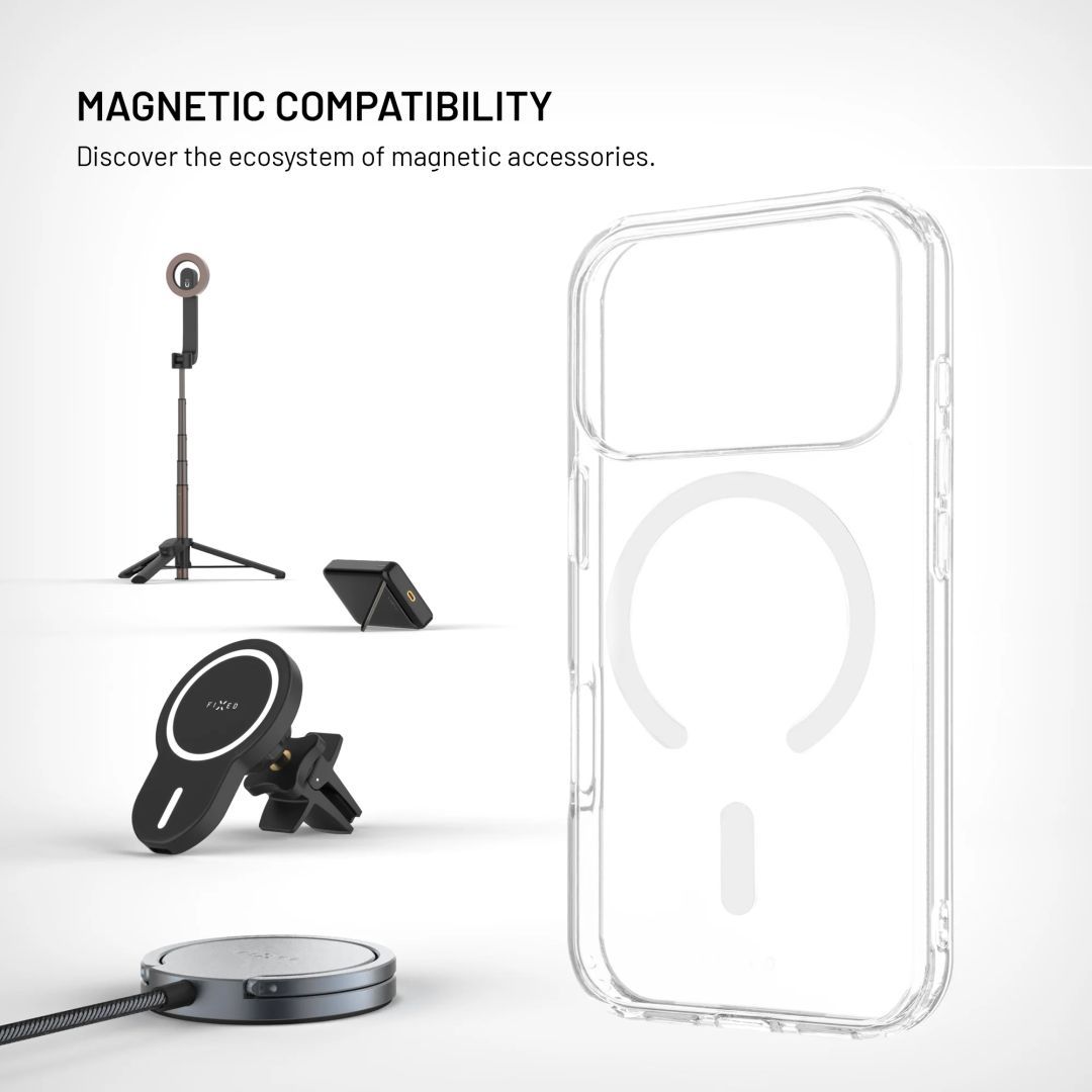 FIXED MagPure telefontok Samsung Galaxy Z Fold8 készülékhez, átlátszó FIXED MagPure telefontok Samsung Galaxy Z Fold8 készülékhez, átlátszó