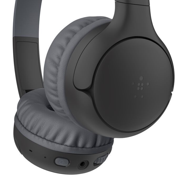 Belkin Soundform Mini 2 Wireless On-Ear Kinder Black Belkin Soundform Mini 2 Wireless On-Ear Kinder Black