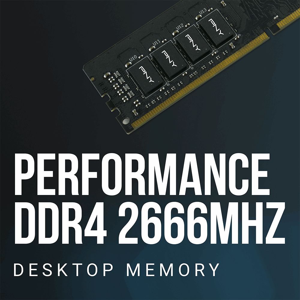 PNY 16GB DDR4 2666MHz Black OEM PNY 16GB DDR4 2666MHz Black OEM