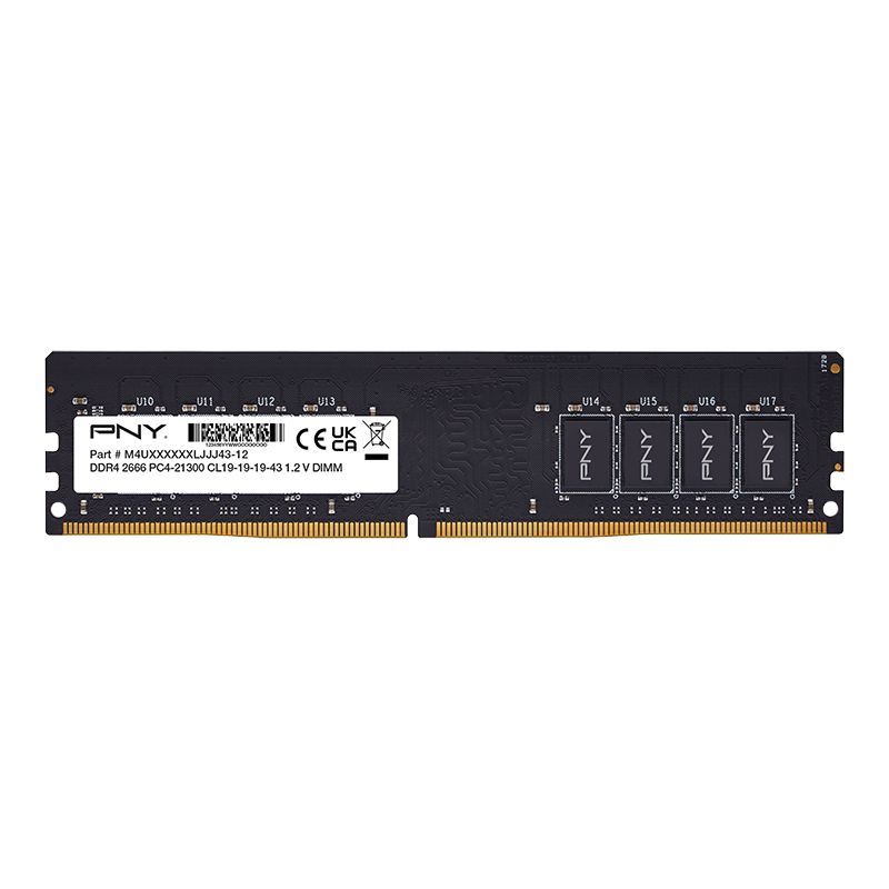 PNY 16GB DDR4 2666MHz Black OEM PNY 16GB DDR4 2666MHz Black OEM