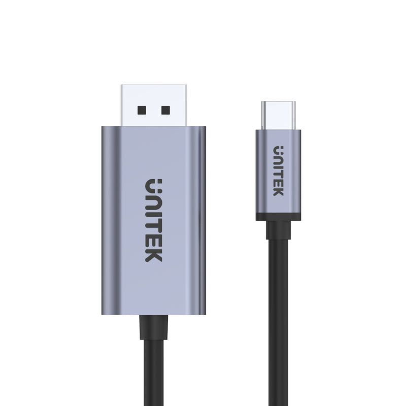 Unitek 4K 60Hz USB-C to DisplayPort 1.2 Cable 2m Space Grey Unitek 4K 60Hz USB-C to DisplayPort 1.2 Cable 2m Space Grey