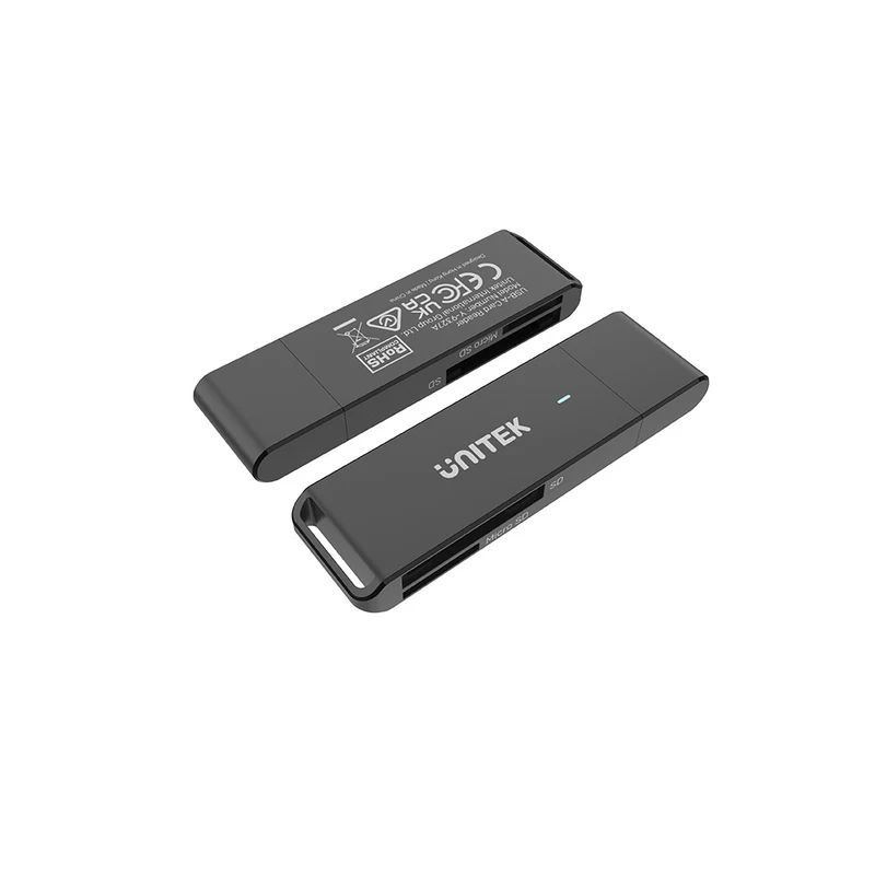Unitek Y-9327A USB-A Card Reader Black Unitek Y-9327A USB-A Card Reader Black