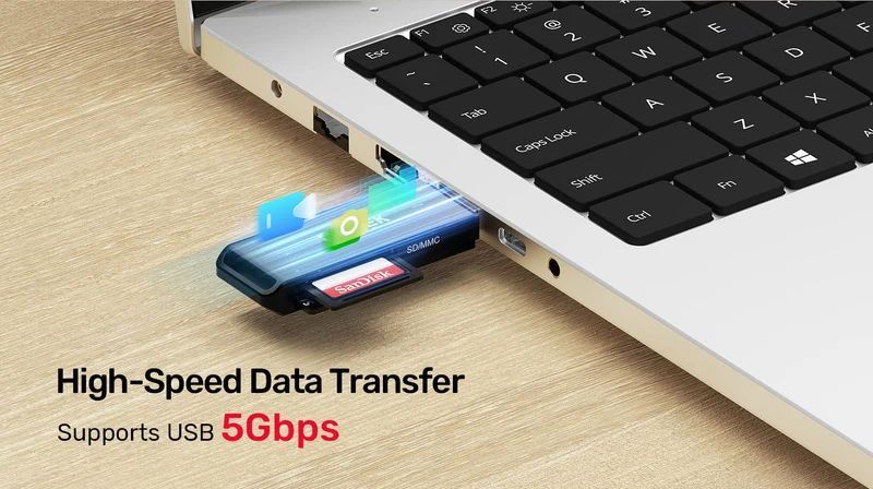 Unitek Y-9327A USB-A Card Reader Black Unitek Y-9327A USB-A Card Reader Black