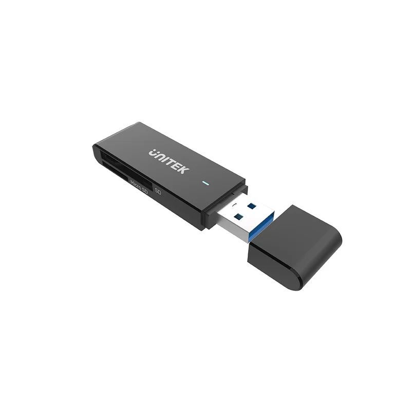 Unitek Y-9327A USB-A Card Reader Black Unitek Y-9327A USB-A Card Reader Black