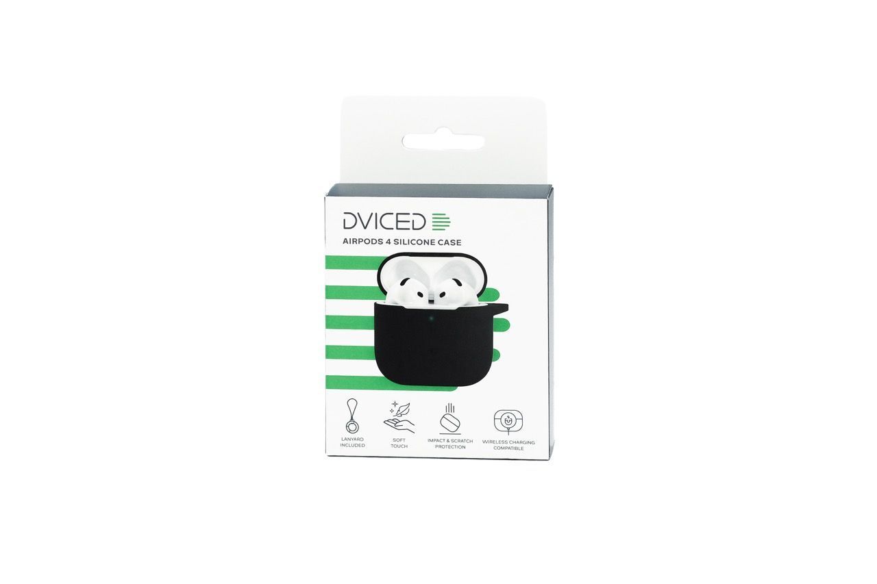 Dviced AirPods 4 Silicone Case Black Dviced AirPods 4 Silicone Case Black