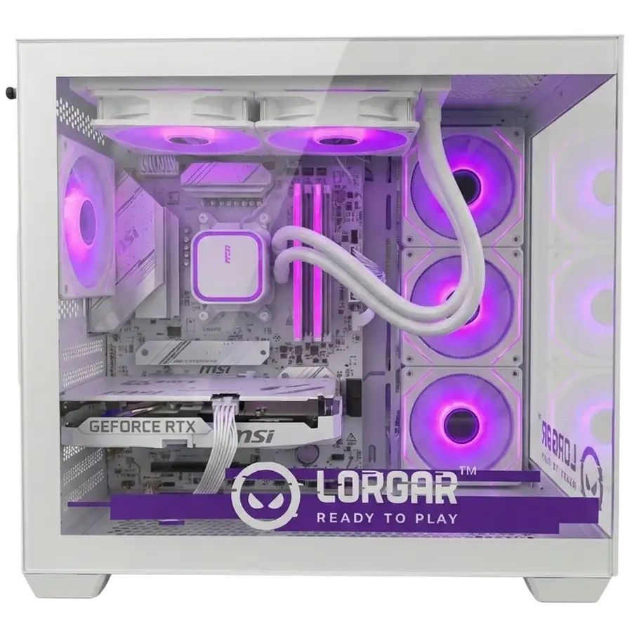 LORGAR Advanced PCA201 White