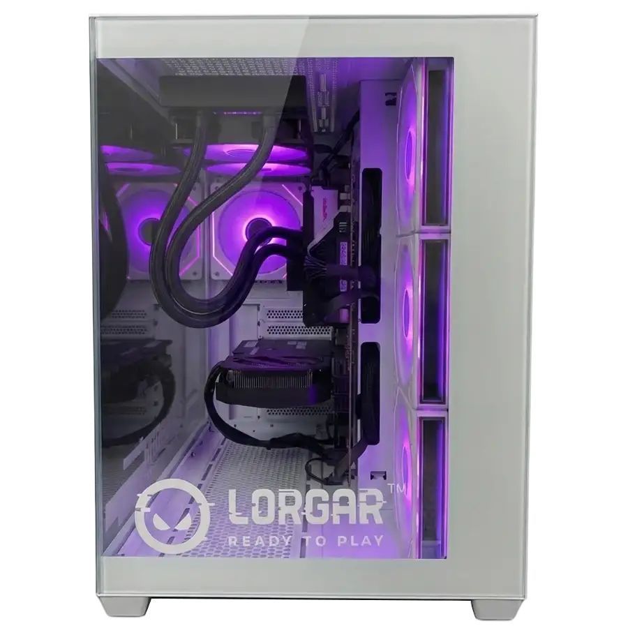 LORGAR Advanced PCA201 White