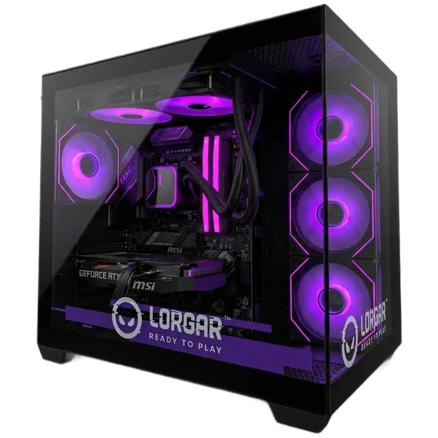 LORGAR Advanced PCA201 Black