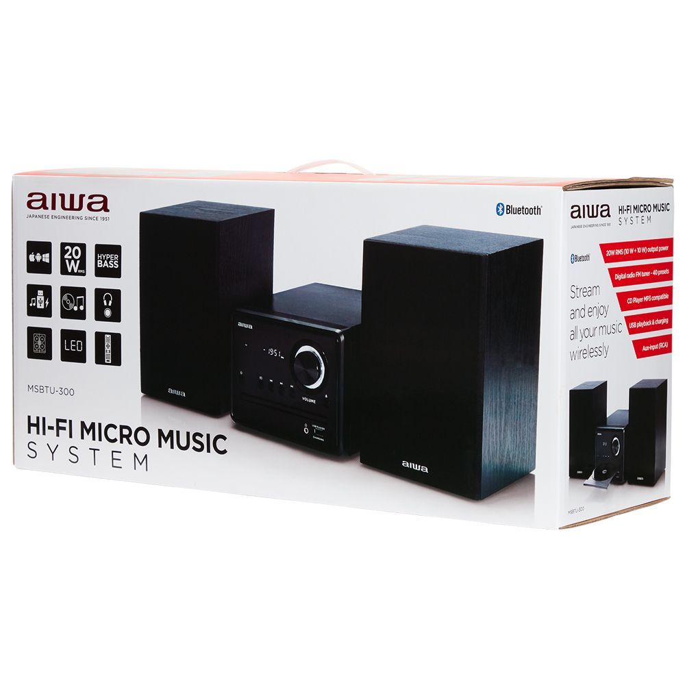 Aiwa MSBTU-300 Black Aiwa MSBTU-300 Black