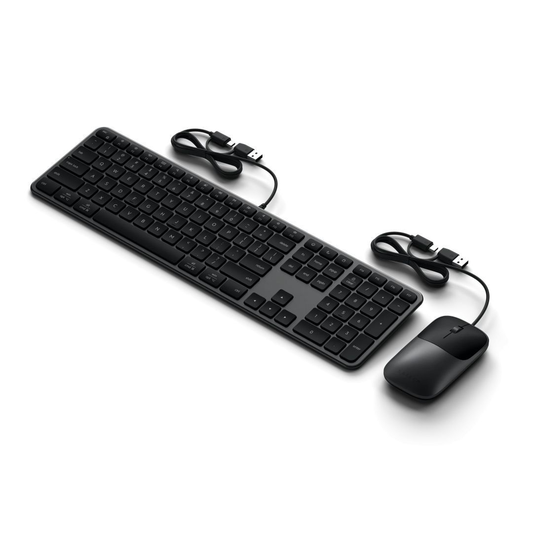 Satechi Slim CLX3 Wired Keyboard Combo US Space Black Satechi Slim CLX3 Wired Keyboard Combo US Space Black