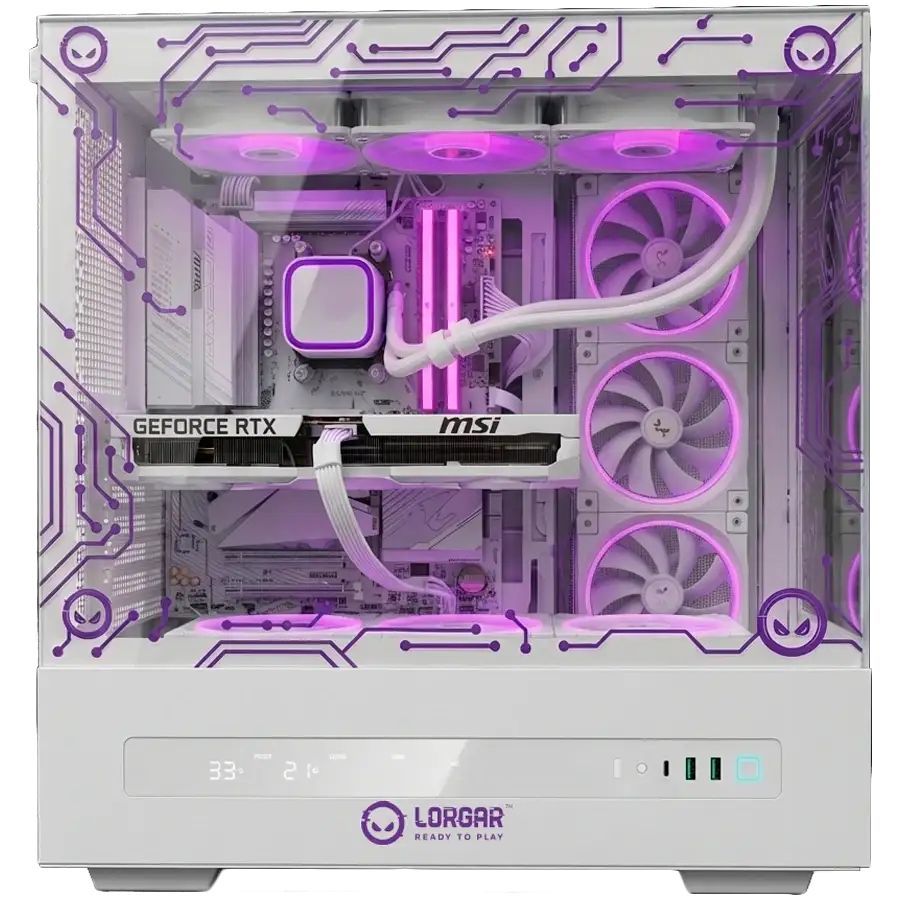 LORGAR Pro PCP401 White