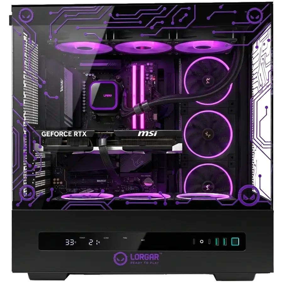 LORGAR Pro PCP401 Black