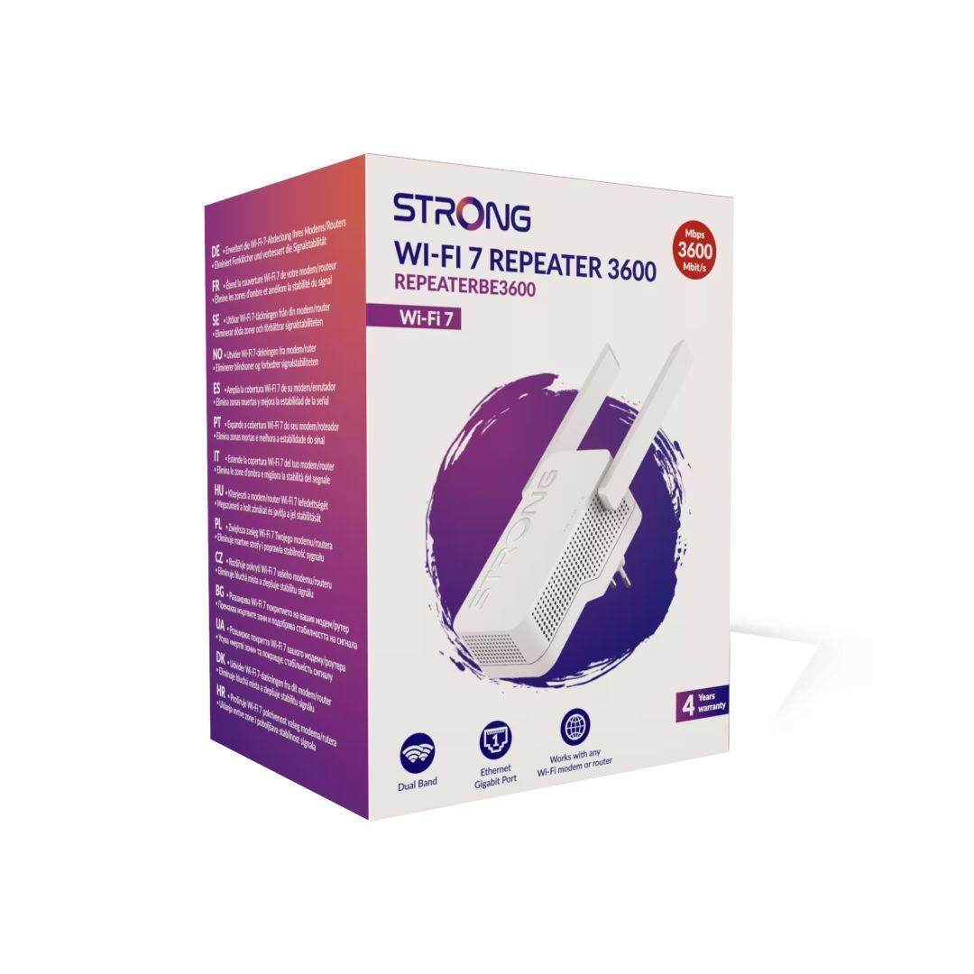 Strong Wi-Fi 7 REPEATER 3600 Strong Wi-Fi 7 REPEATER 3600