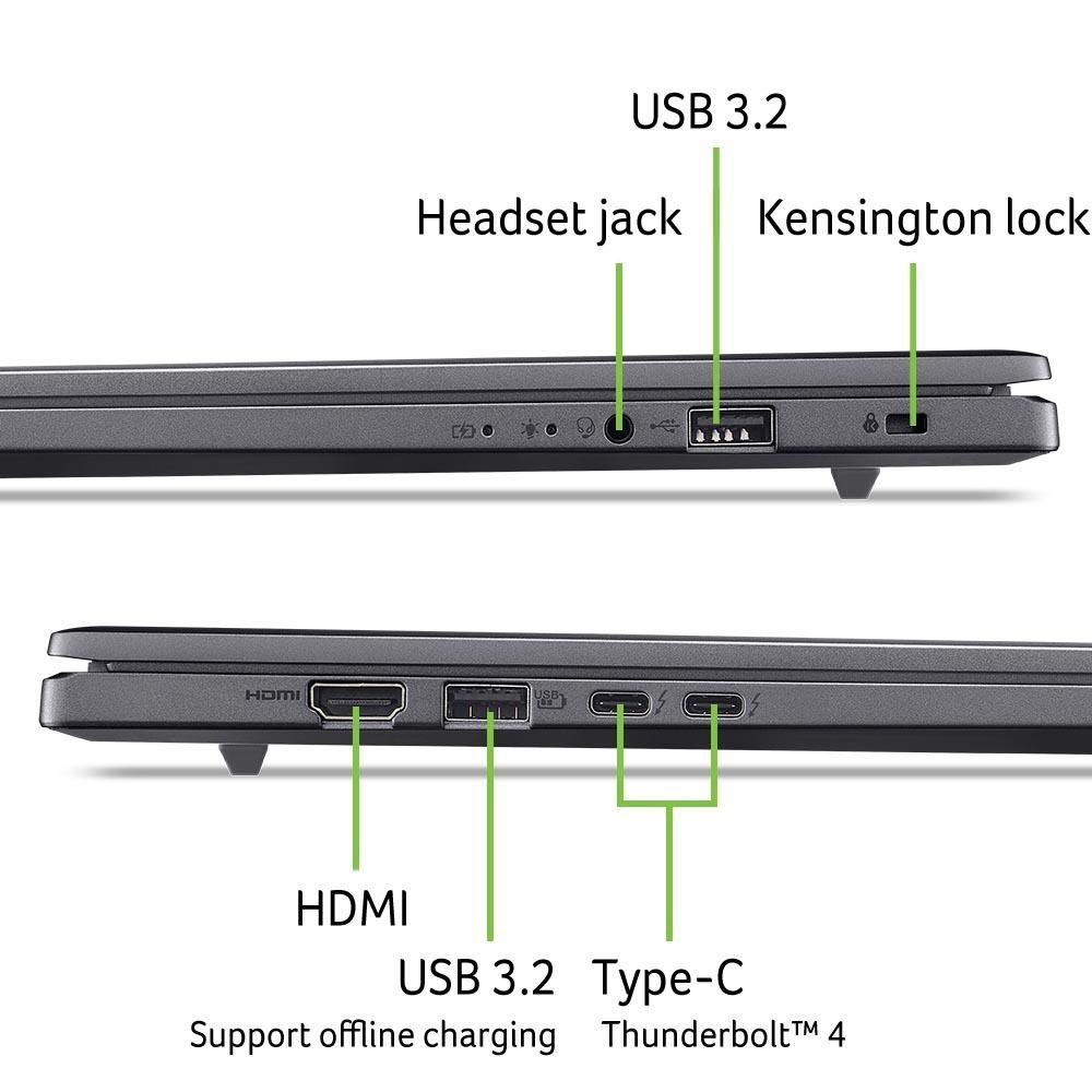 Acer Aspire 18 AI A18-I71M-91U4 Grey Acer Aspire 18 AI A18-I71M-91U4 Grey
