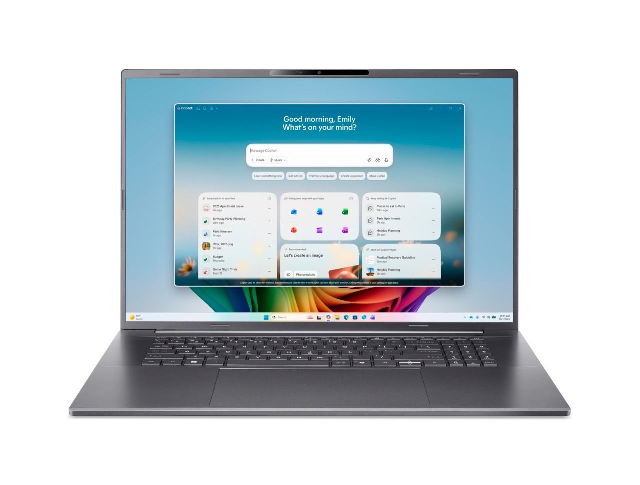 Acer Aspire 18 AI A18-I71M-70GK Grey Acer Aspire 18 AI A18-I71M-70GK Grey