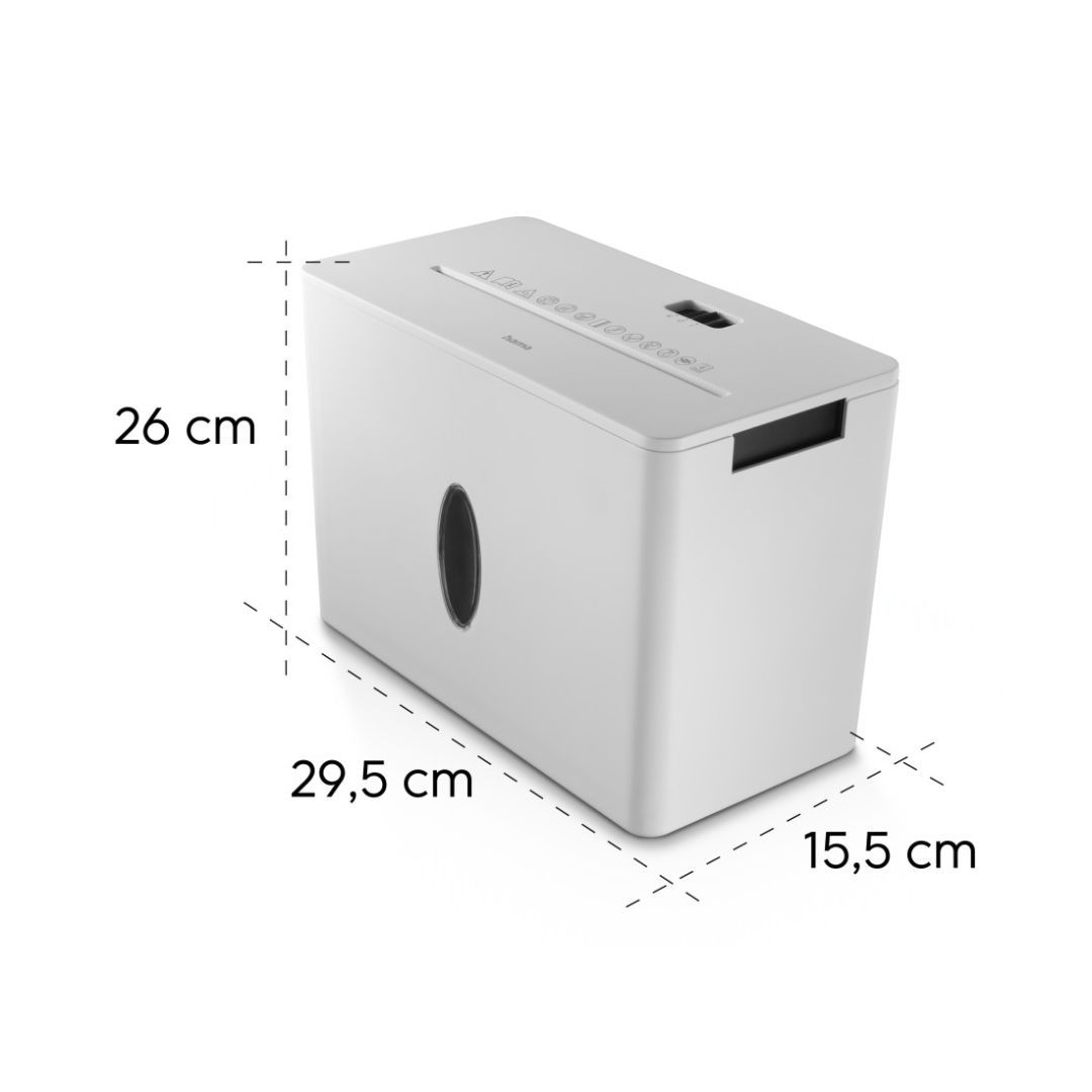 Hama Safe X40-W Iratmegsemmisítő White Hama Safe X40-W Iratmegsemmisítő White