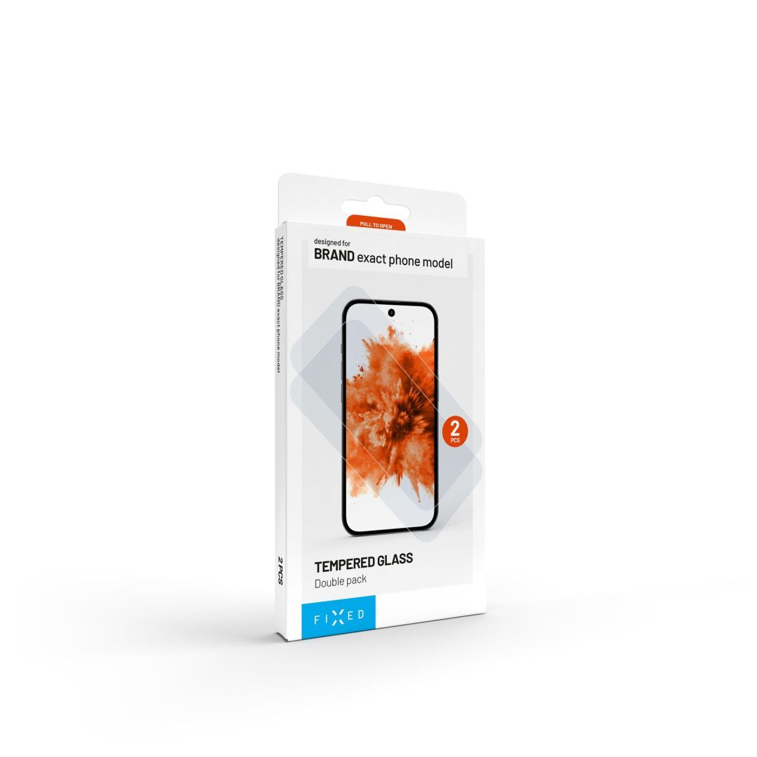 FIXED 2,5D edzett üveg Motorola Edge 70 5G készülékhez, 2 darab