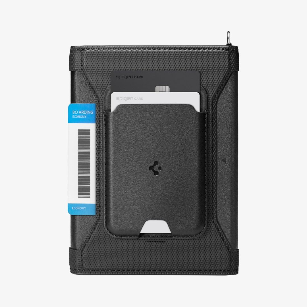 Spigen Universal Passport Holder with MagSafe Wallet Black Spigen Universal Passport Holder with MagSafe Wallet Black