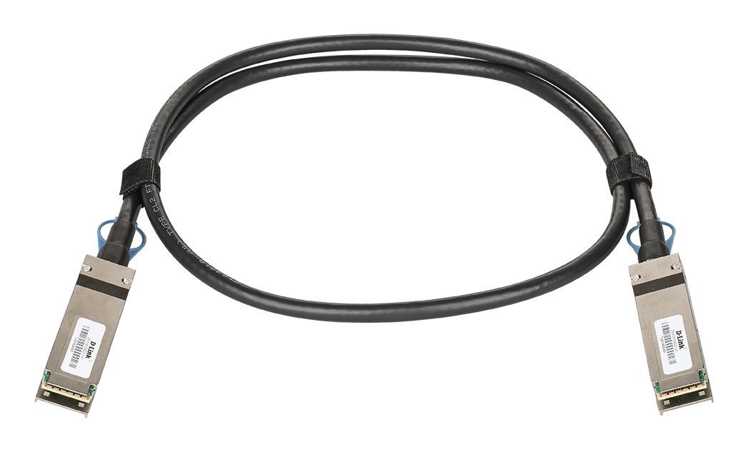D-Link DEM-CB100Q28 100G QSFP28 to QSFP28 1 m Direct Attach Stacking Cable