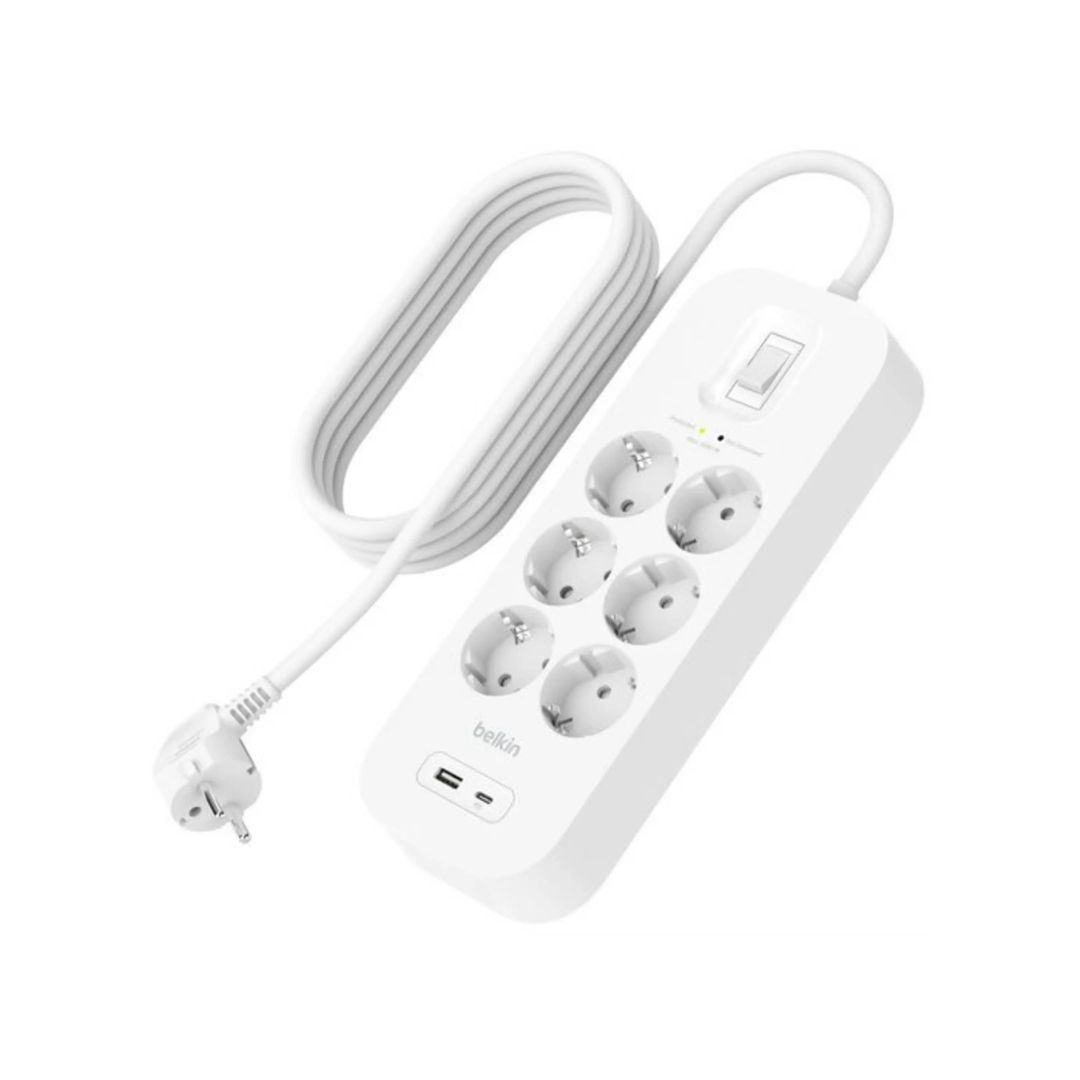 Belkin SRB002VF2M-V2 túlfeszültségvédő Belkin SRB002VF2M-V2 túlfeszültségvédő