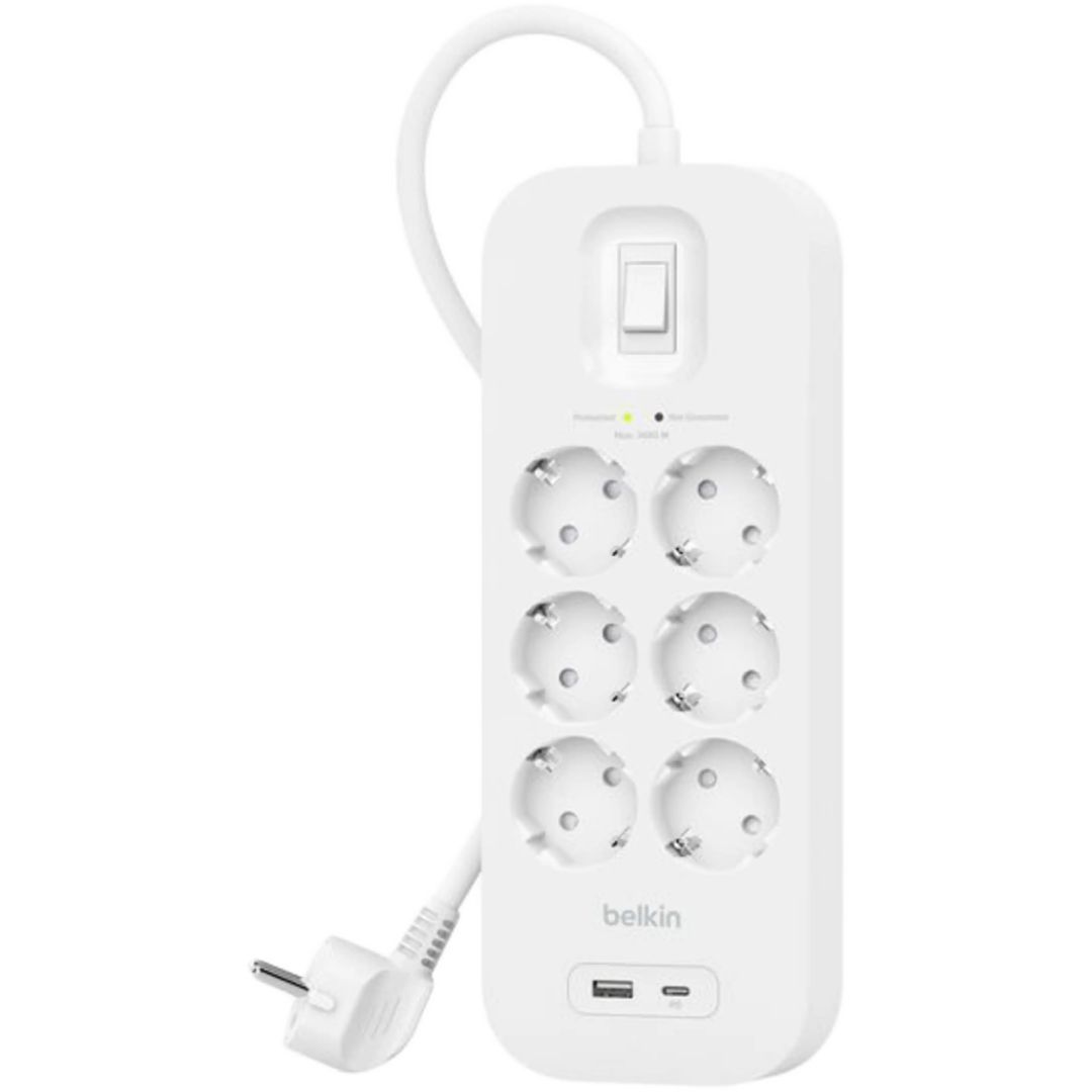 Belkin SRB002VF2M-V2 túlfeszültségvédő Belkin SRB002VF2M-V2 túlfeszültségvédő