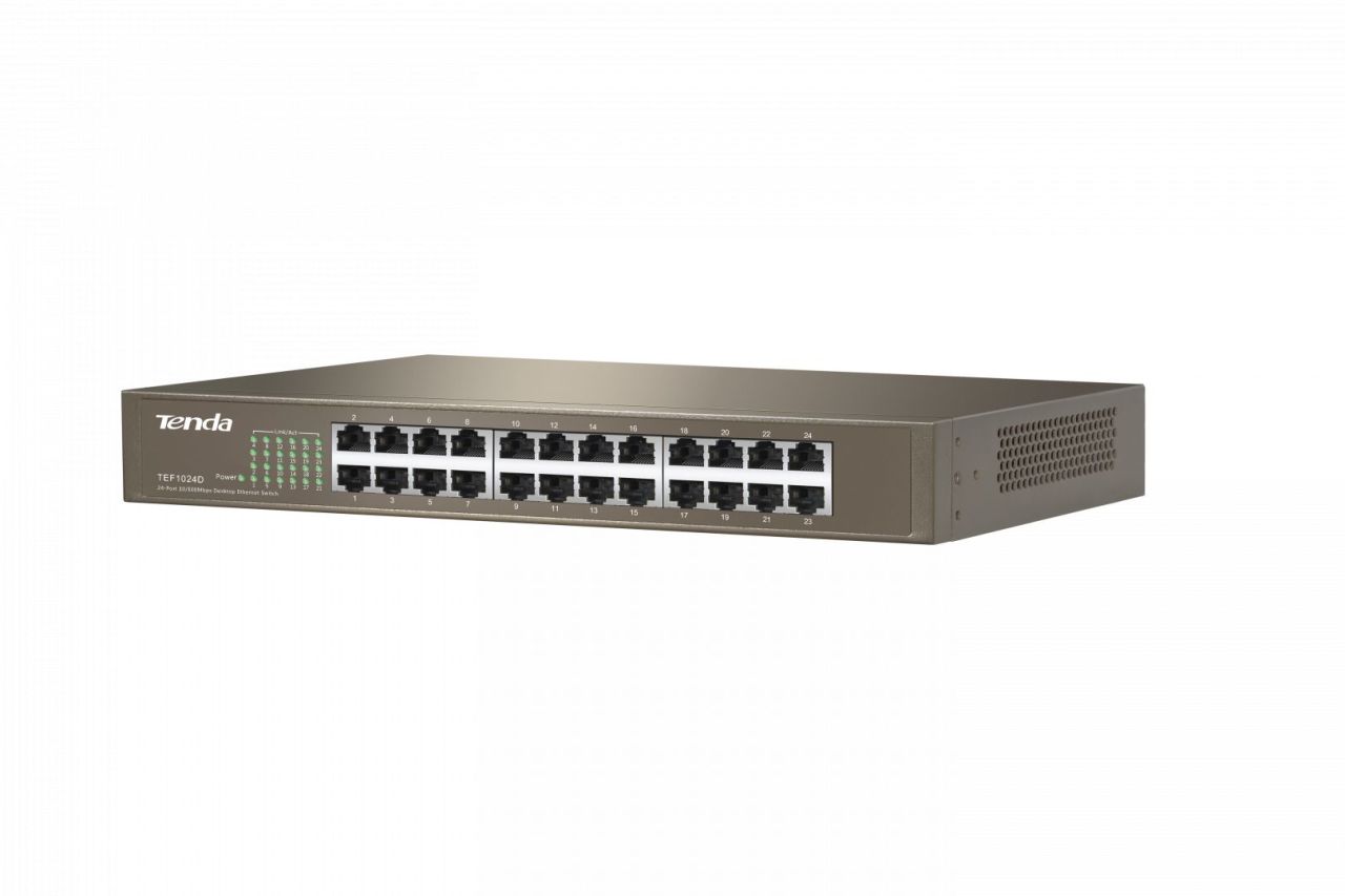 Tenda TEF1024D 24-Port 10/100 Switch Tenda TEF1024D 24-Port 10/100 Switch