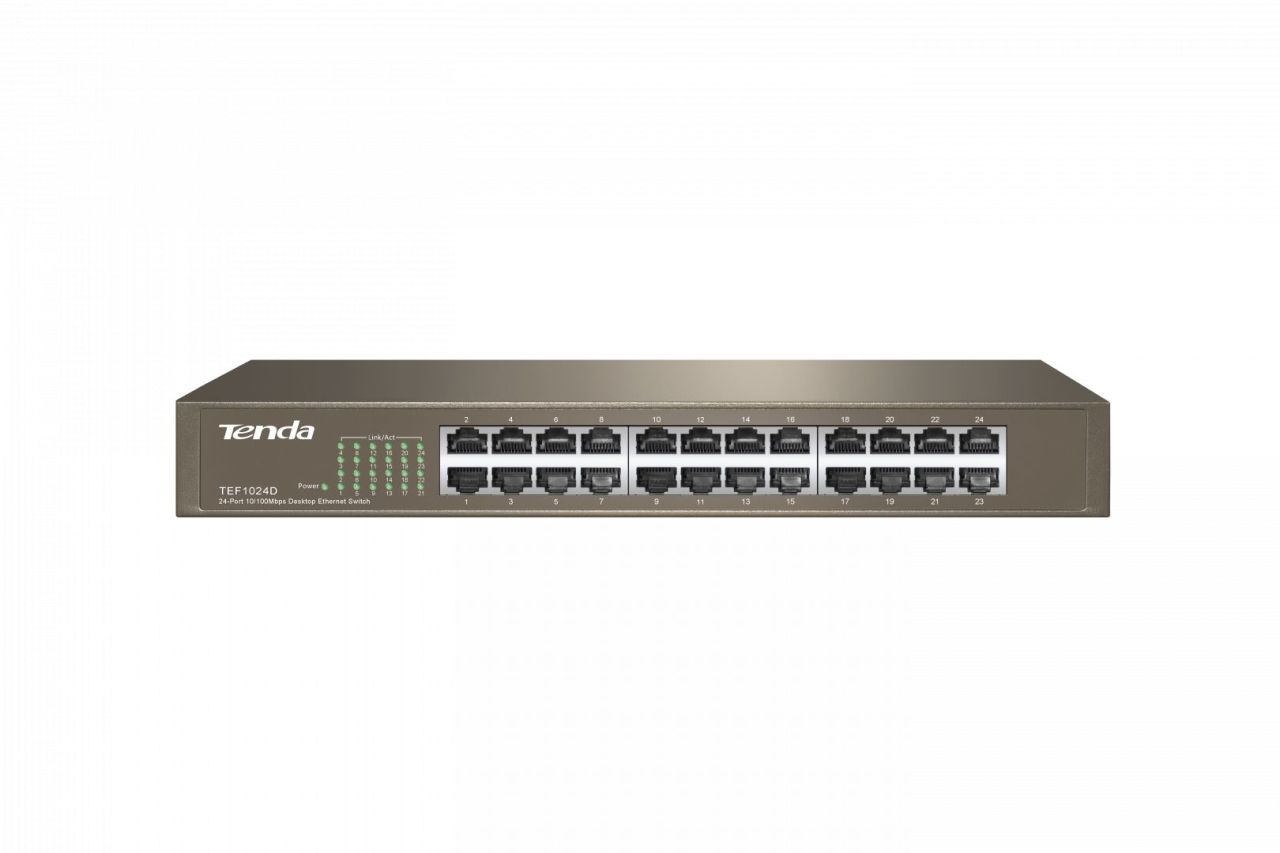 Tenda TEF1024D 24-Port 10/100 Switch Tenda TEF1024D 24-Port 10/100 Switch