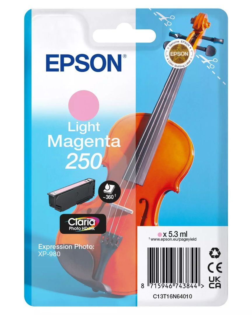 Epson 250 Light Magenta tintapatron Epson 250 Light Magenta tintapatron