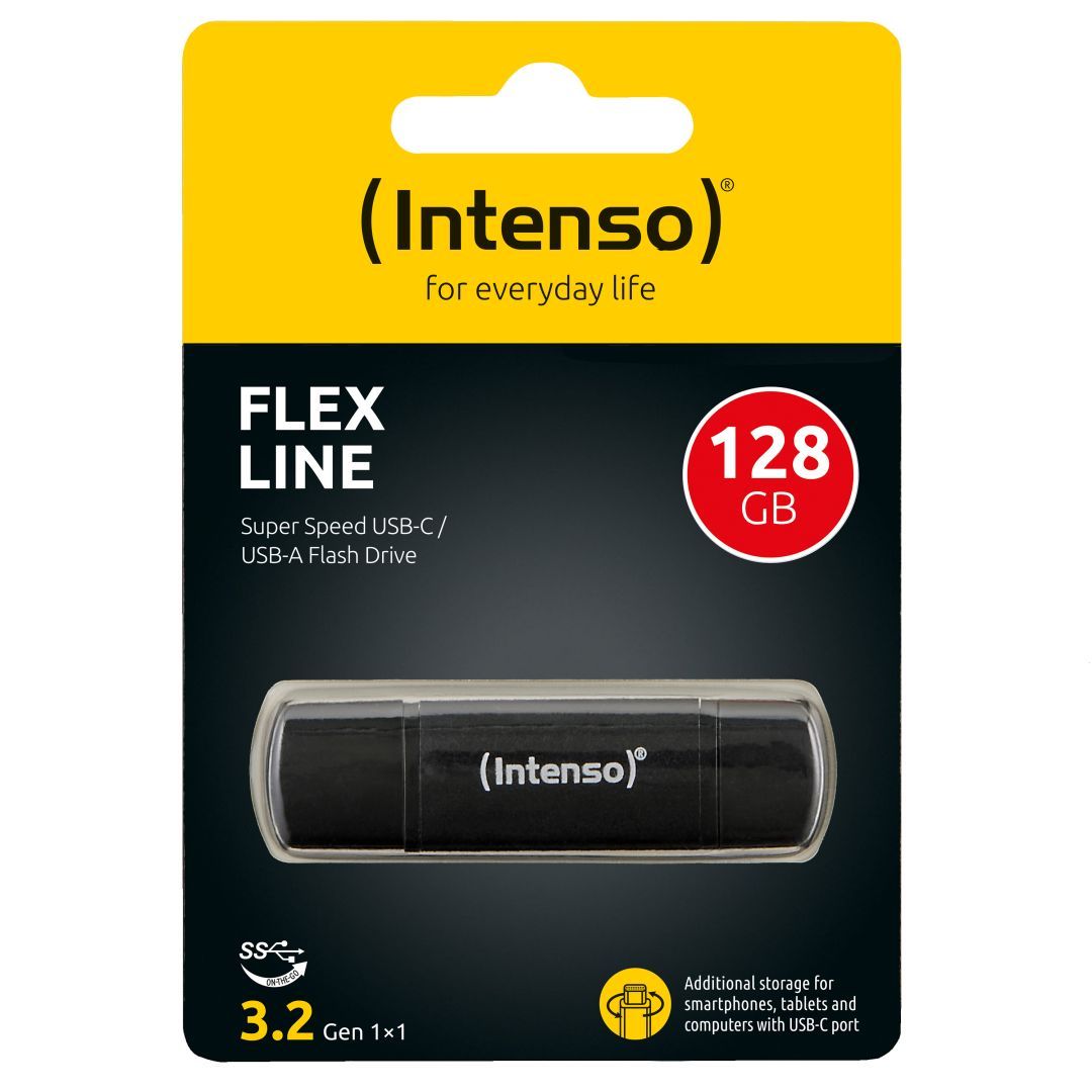Intenso 128GB Flex Line USB3.2 Black Intenso 128GB Flex Line USB3.2 Black