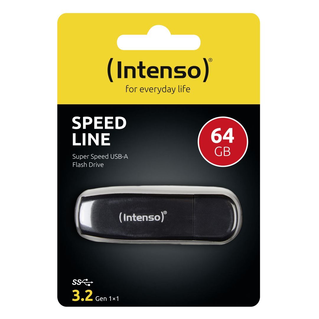 Intenso 64GB Speed Line USB3.0 Black Intenso 64GB Speed Line USB3.0 Black