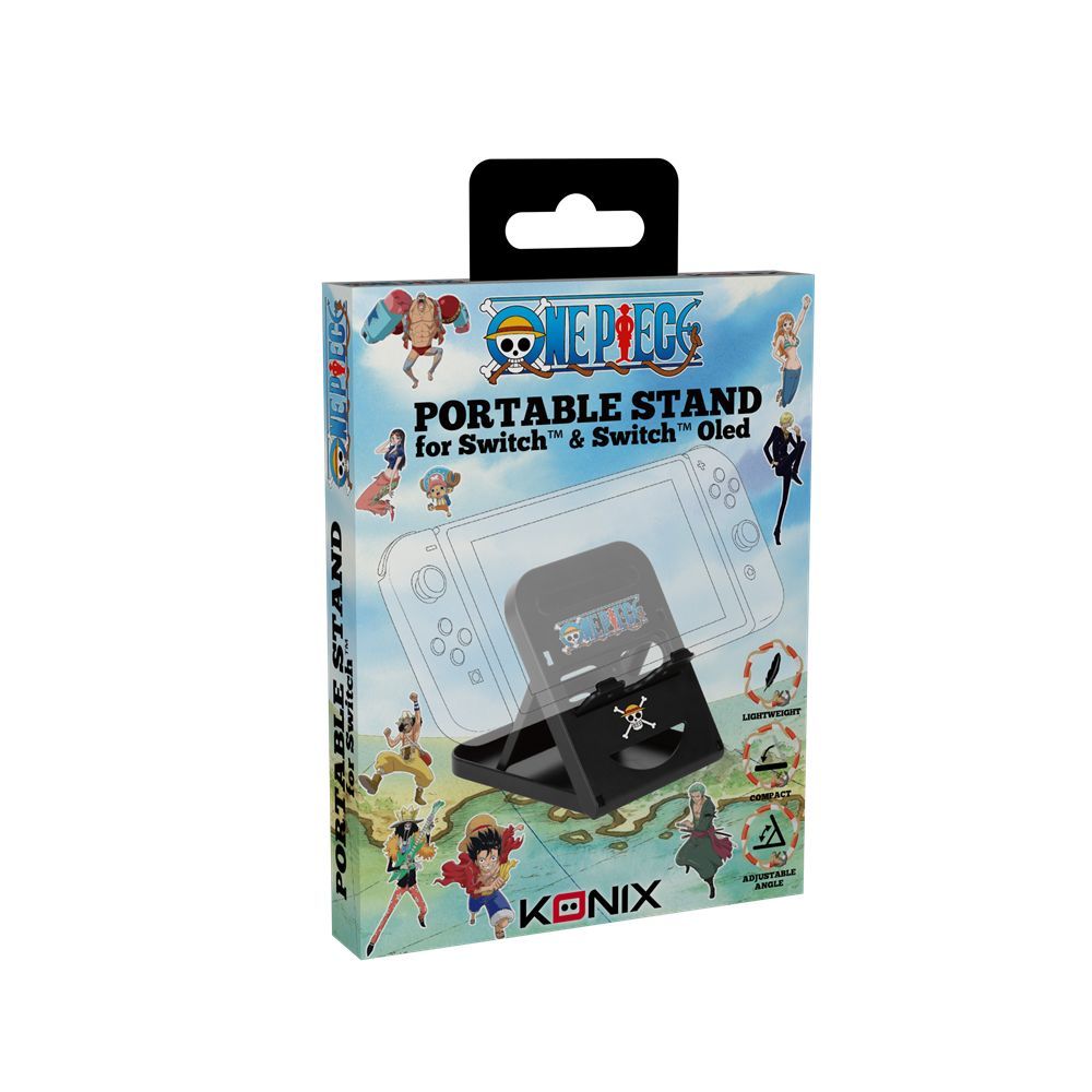 KONIX One Pieces Nintendo Switch Állítható Állvány Black KONIX One Pieces Nintendo Switch Állítható Állvány Black