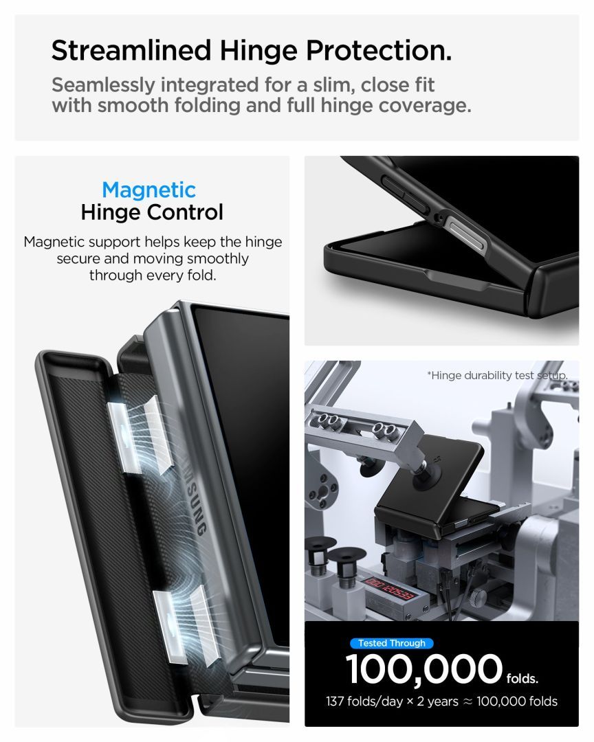 Spigen Air Fit Pro MagSafe case for Samsung Galaxy Z Flip8 Black Spigen Air Fit Pro MagSafe case for Samsung Galaxy Z Flip8 Black