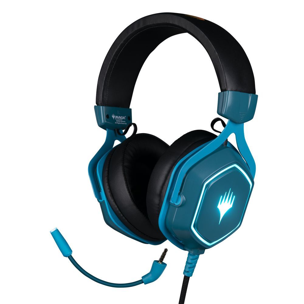 KONIX Magic The Gathering Gaming headset Black/Blue KONIX Magic The Gathering Gaming headset Black/Blue