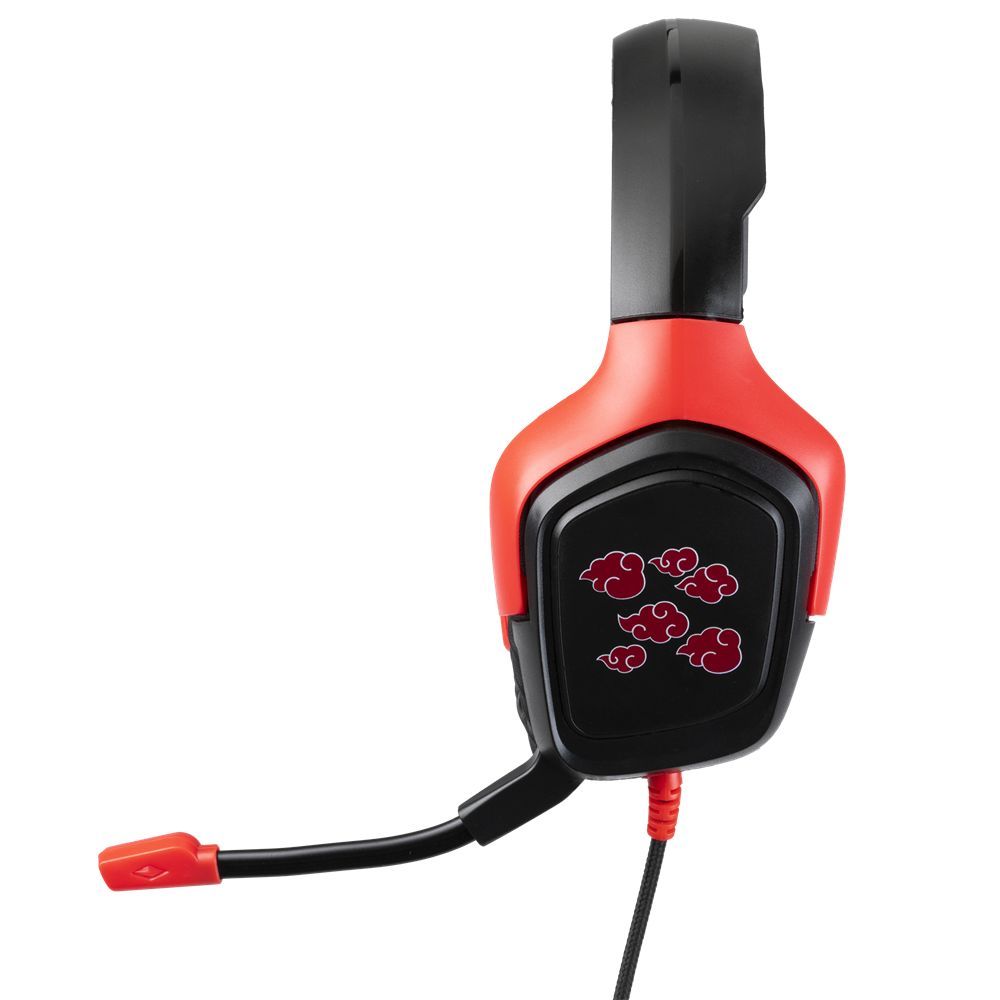 KONIX Naruto Akatsuki Gaming Headset Black/Red KONIX Naruto Akatsuki Gaming Headset Black/Red
