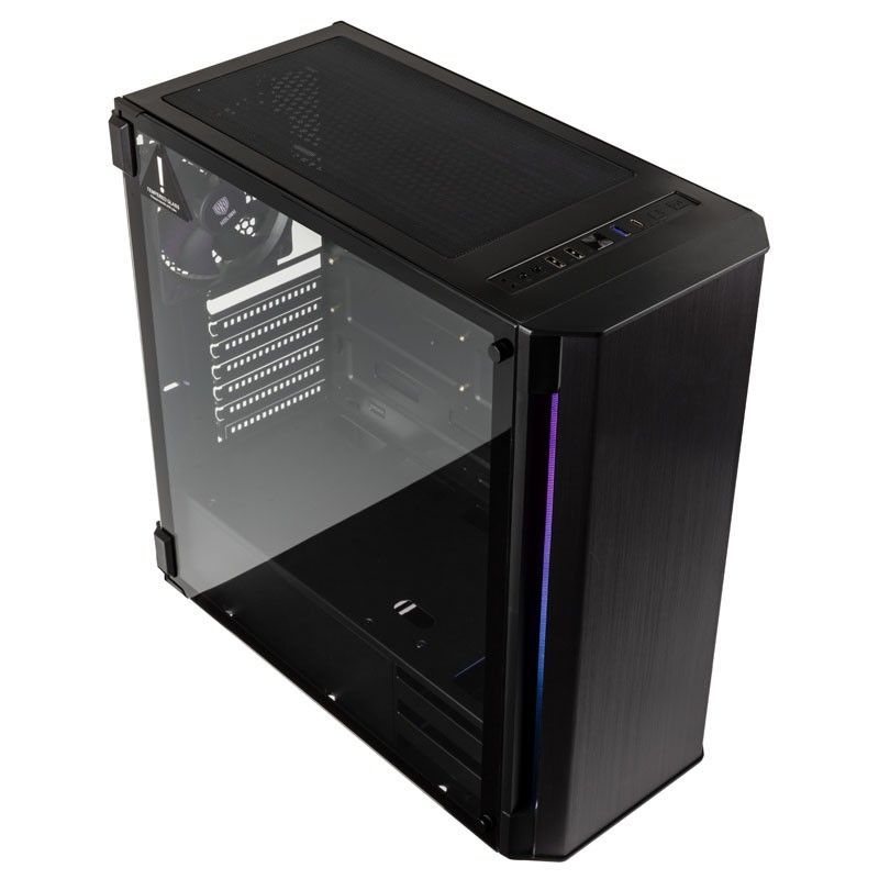 Kolink Refine RGB Tempered Glass Gunmetal Grey Kolink Refine RGB Tempered Glass Gunmetal Grey