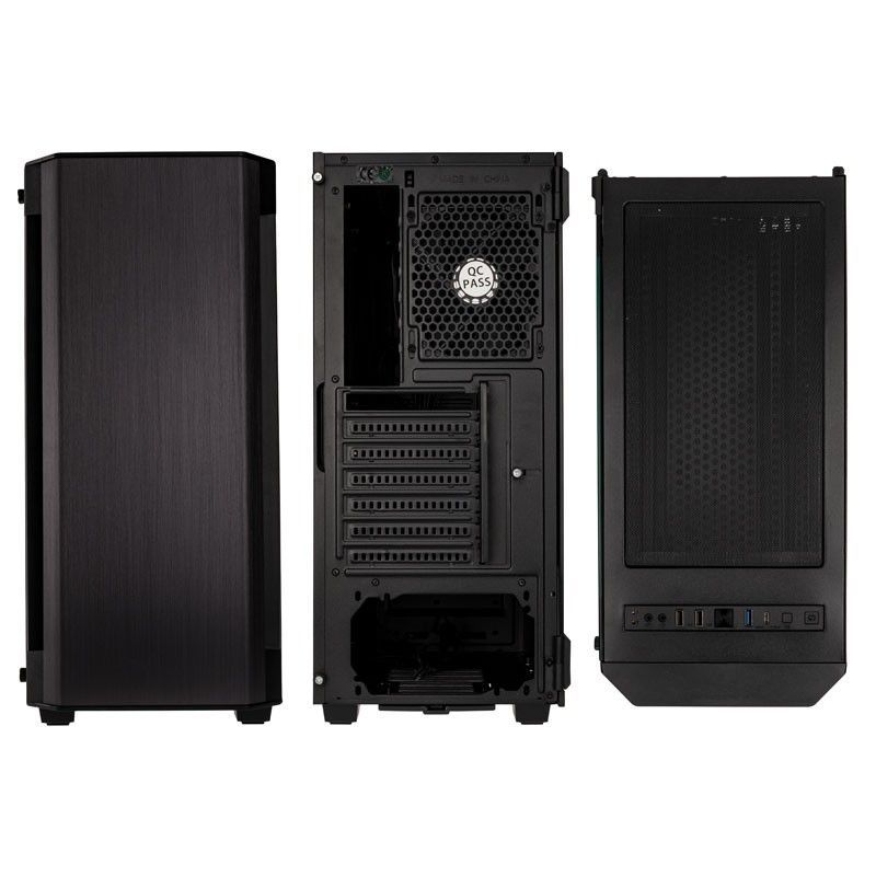 Kolink Refine RGB Tempered Glass Gunmetal Grey Kolink Refine RGB Tempered Glass Gunmetal Grey