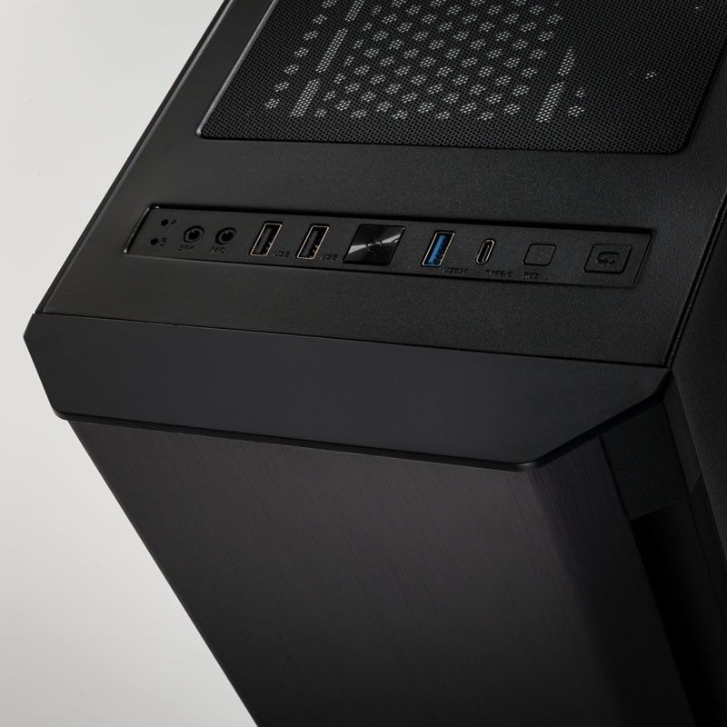 Kolink Refine RGB Tempered Glass Gunmetal Grey Kolink Refine RGB Tempered Glass Gunmetal Grey
