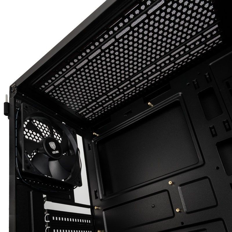 Kolink Refine RGB Tempered Glass Gunmetal Grey Kolink Refine RGB Tempered Glass Gunmetal Grey