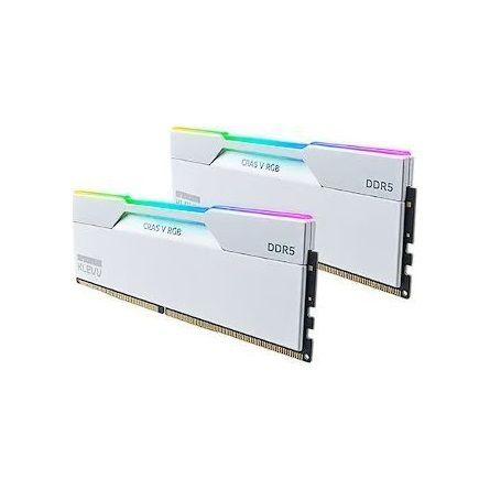 Klevv 32GB DDR5 6000MHz Kit(2x16GB) Cras V RGB White