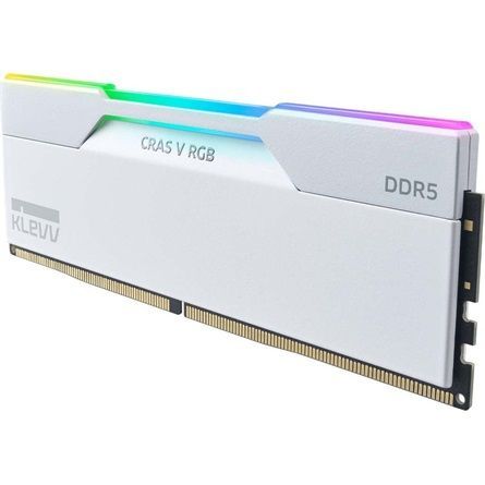 Klevv 32GB DDR5 6000MHz Kit(2x16GB) Cras V RGB White