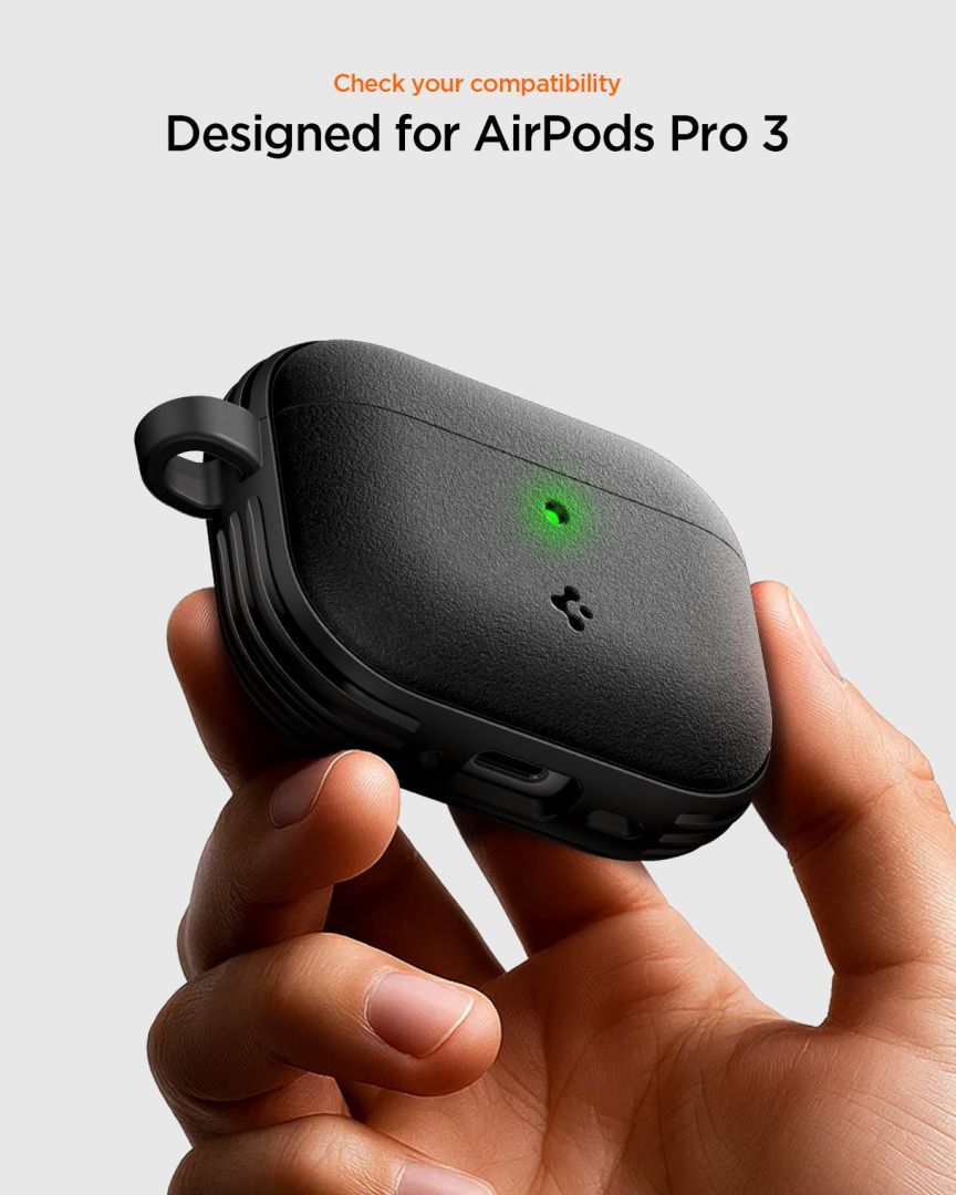 Spigen Vault case for AirPods Pro 3 Matte Black Spigen Vault case for AirPods Pro 3 Matte Black