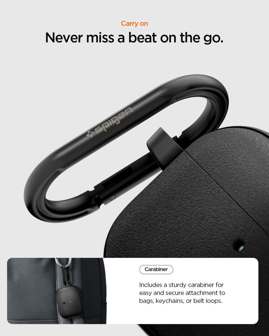 Spigen Vault case for AirPods Pro 3 Matte Black Spigen Vault case for AirPods Pro 3 Matte Black